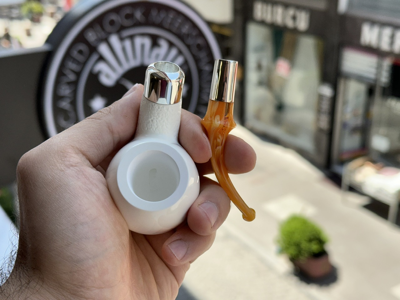 altinay-spigot-army-brandy-meerschaumpfeife-silber image 8