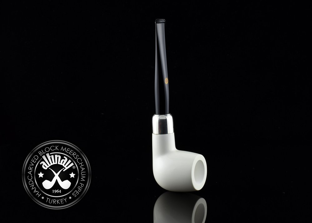altinay-spigot-army-billiard-meerschaumpfeife-silber-2 image 4
