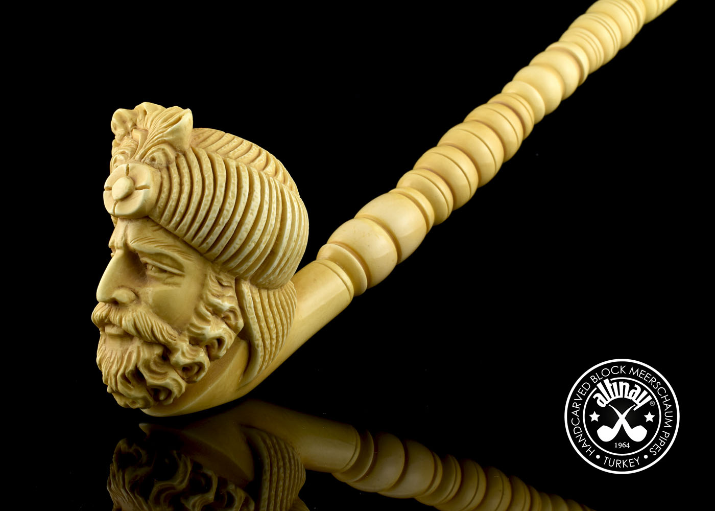 altinay-classic-sultan-saxophone-meerschaumpfeife-figur image 6