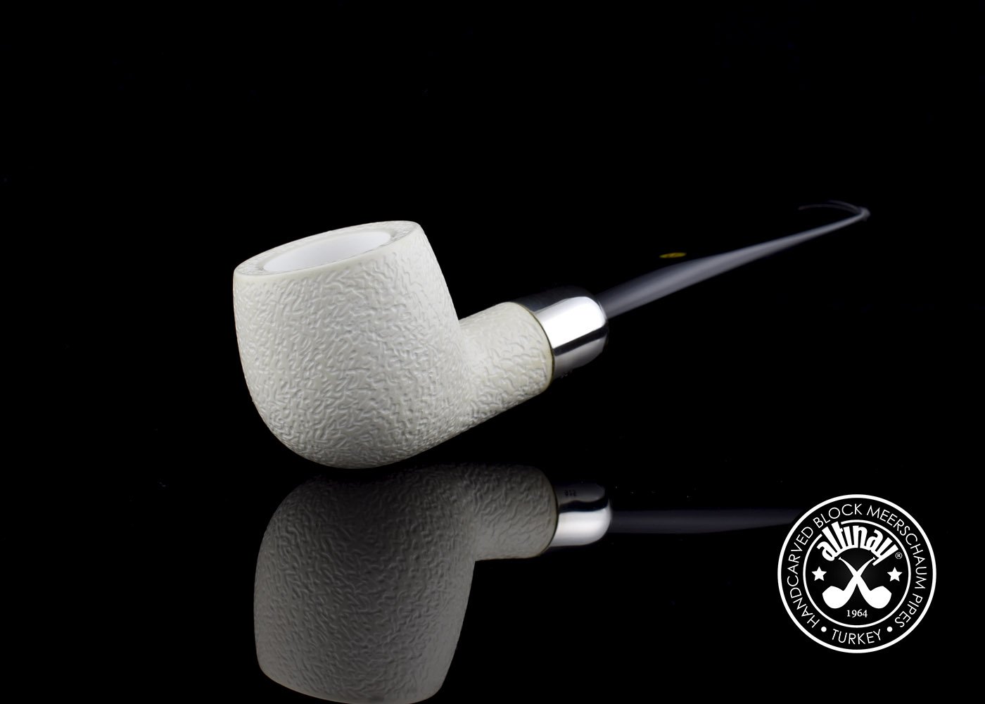 altinay-spigot-pot-silber-army-meerschaumpfeife image 2