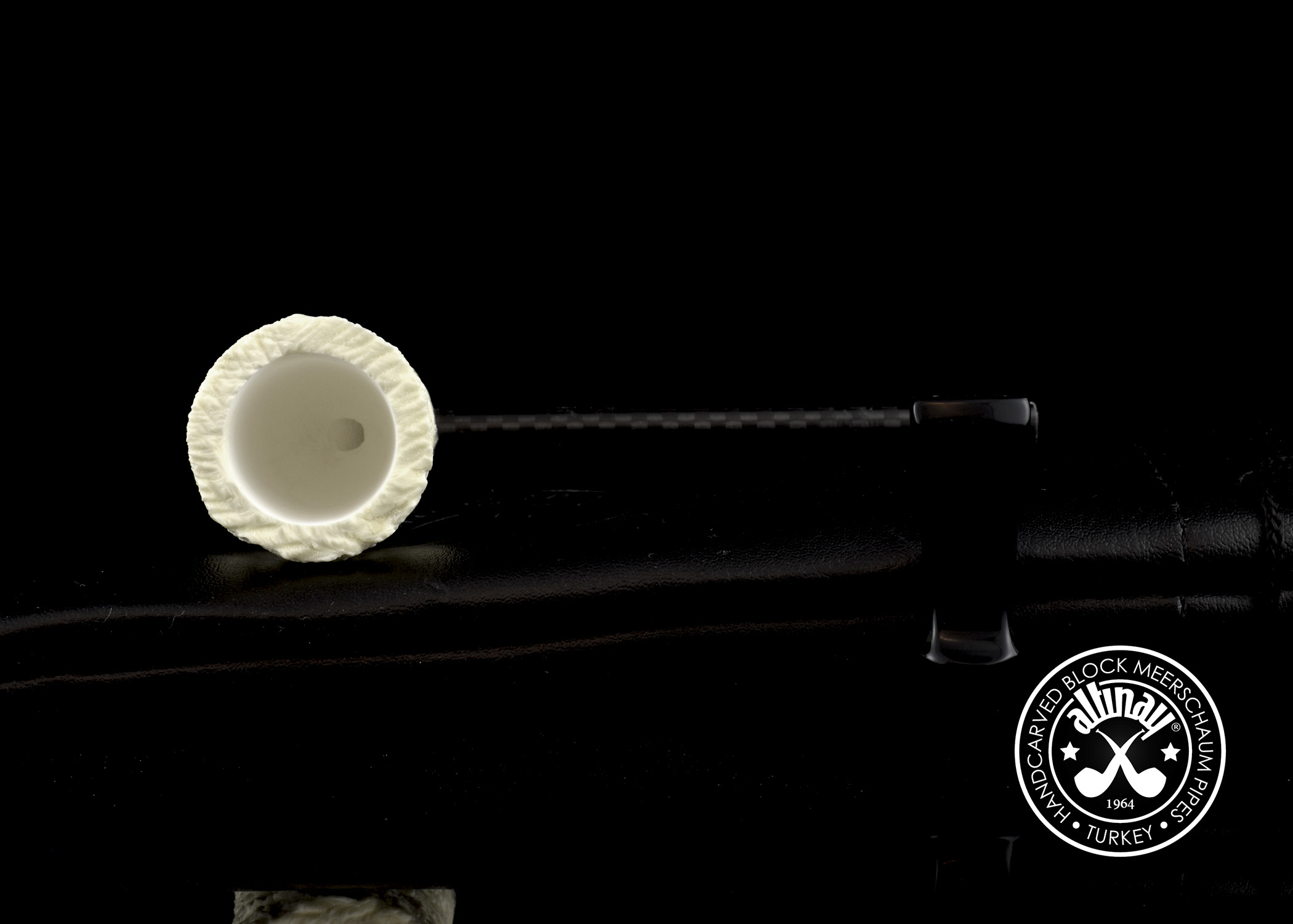 altinay-carbon-fiber-poker-meerschaumpfeife-glatt image 2
