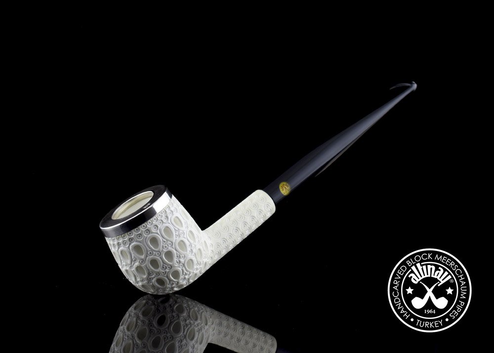 altinay-classic-billiard-meerschaumpfeife-top-silver-silberring image 3