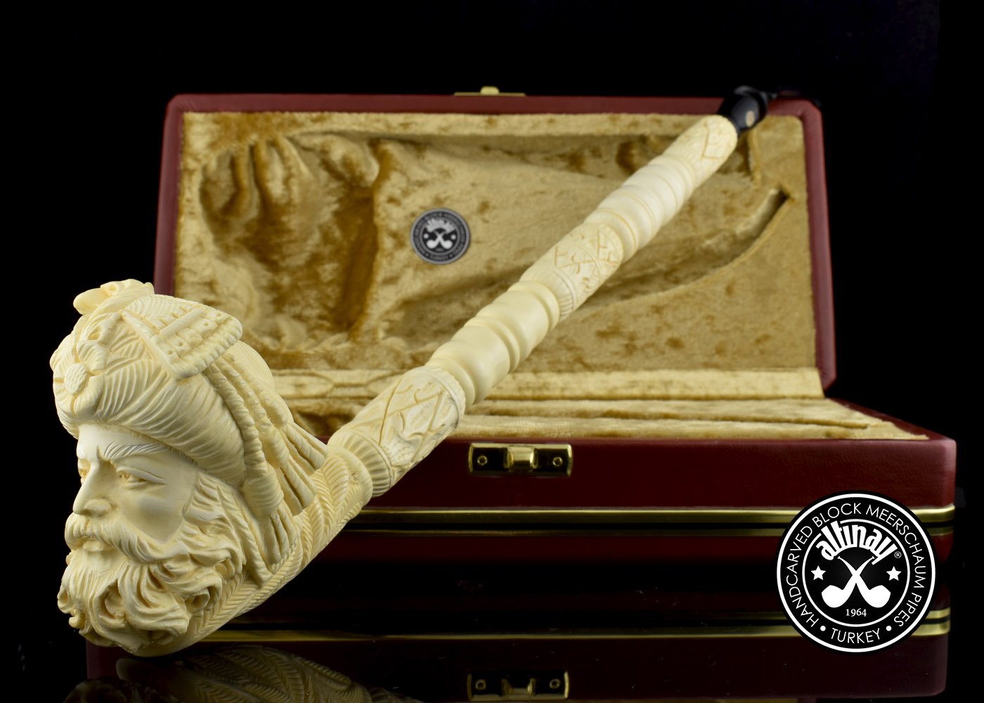 altinay-classic-sultan-saxophon-meerschaumpfeife-figur image 5