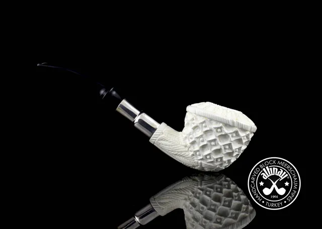 altinay-spigot-dublin-52218-meerschaumpfeife-silber image 1