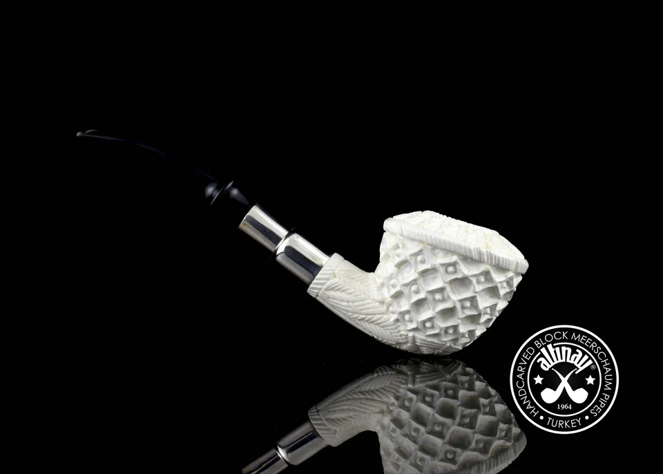 altinay-spigot-dublin-52218-meerschaumpfeife-silber image 1