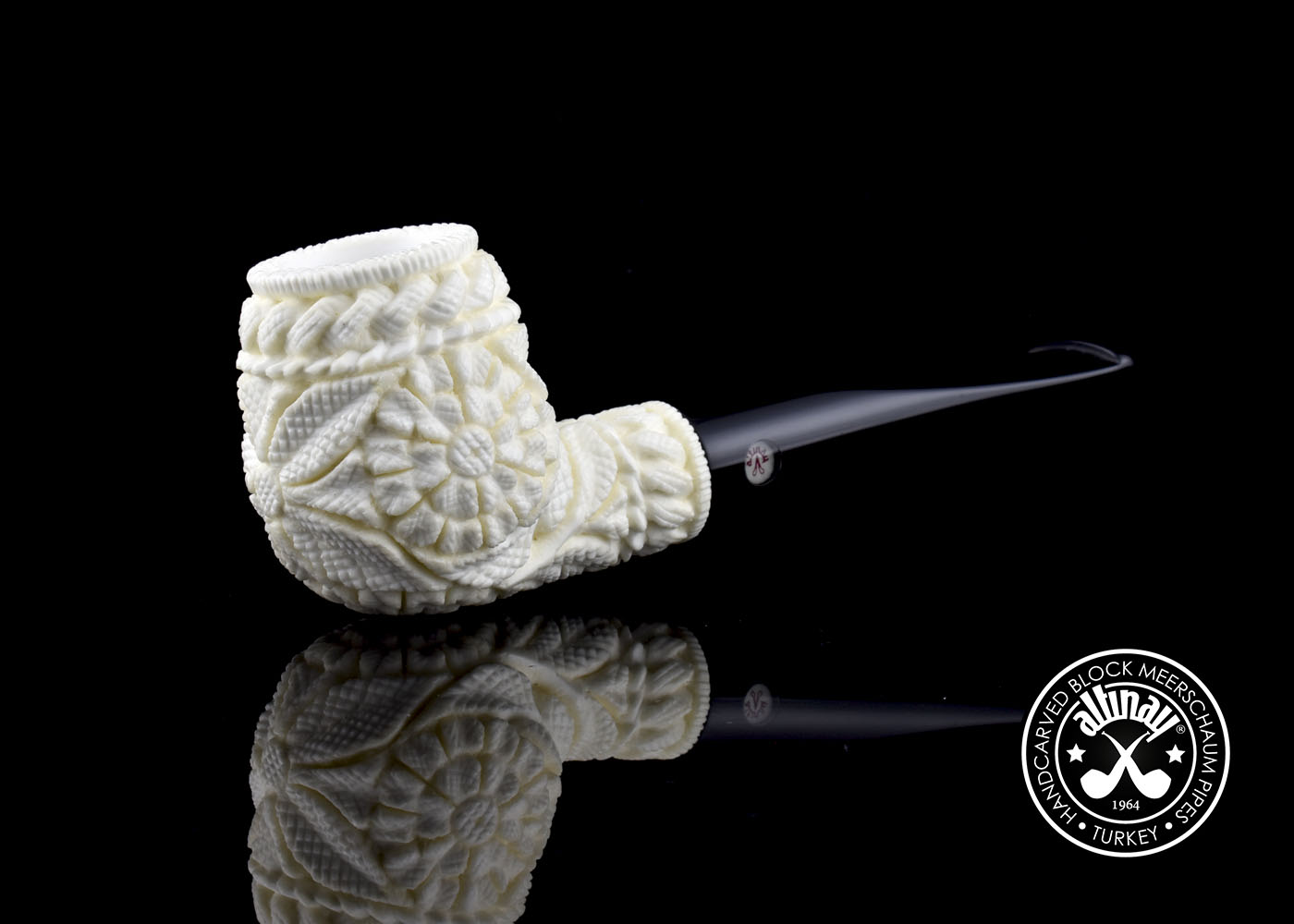altinay-classic-apple-meerschaumpfeife-blockmeerschaum-rund image 2
