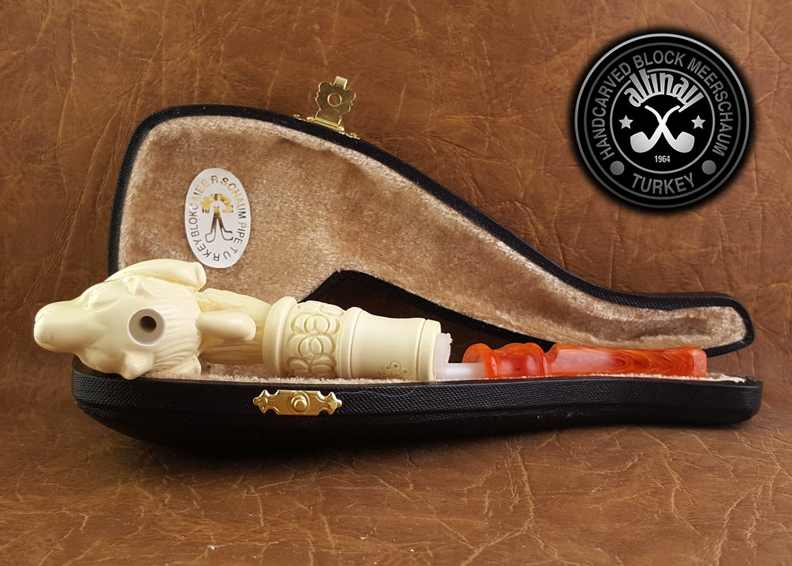 altinay-wolf-in-claw-zigarettenspitze-meerschaum image 4