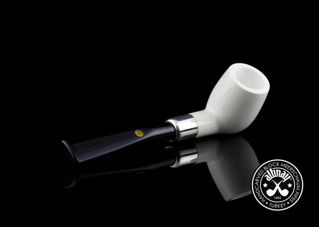 altinay-spigot-army-billiard-silver-army-meerschaumpfeife-silber image 1