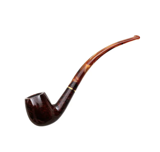 savinelli-clark-s-favorite-smooth-pfeife-bent-billiard-6mm image 1
