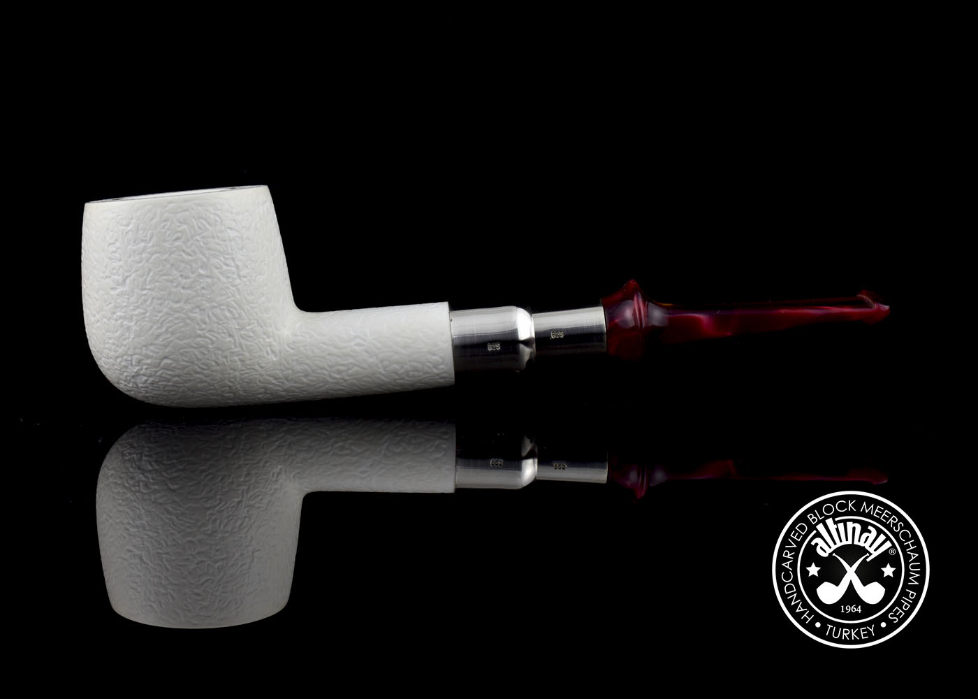 altinay-spigot-pot-meerschaumpfeife-silber-spigot image 3