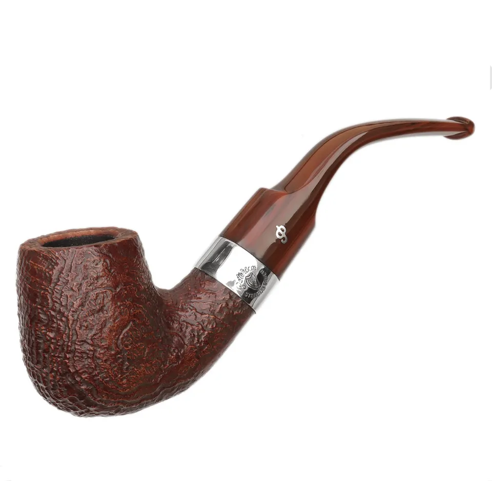 peterson-irish-harp-xl90-pfeife-sandgestrahlt-bent-billiard image 1