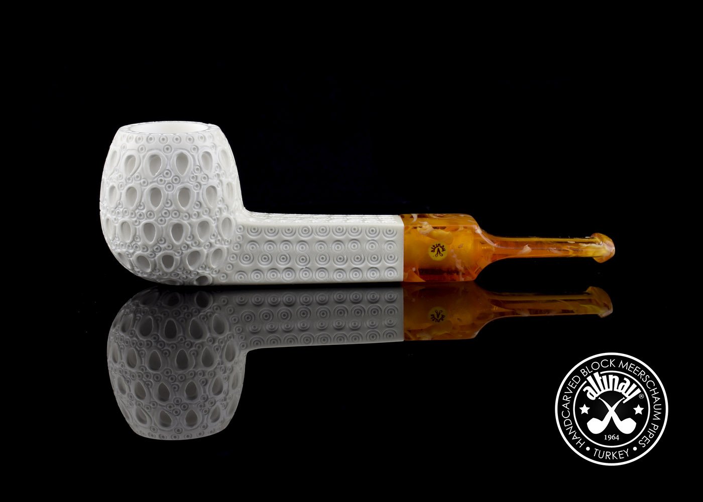 altinay-classic-apple-meerschaumpfeife-eckiger-holm-2 image 2