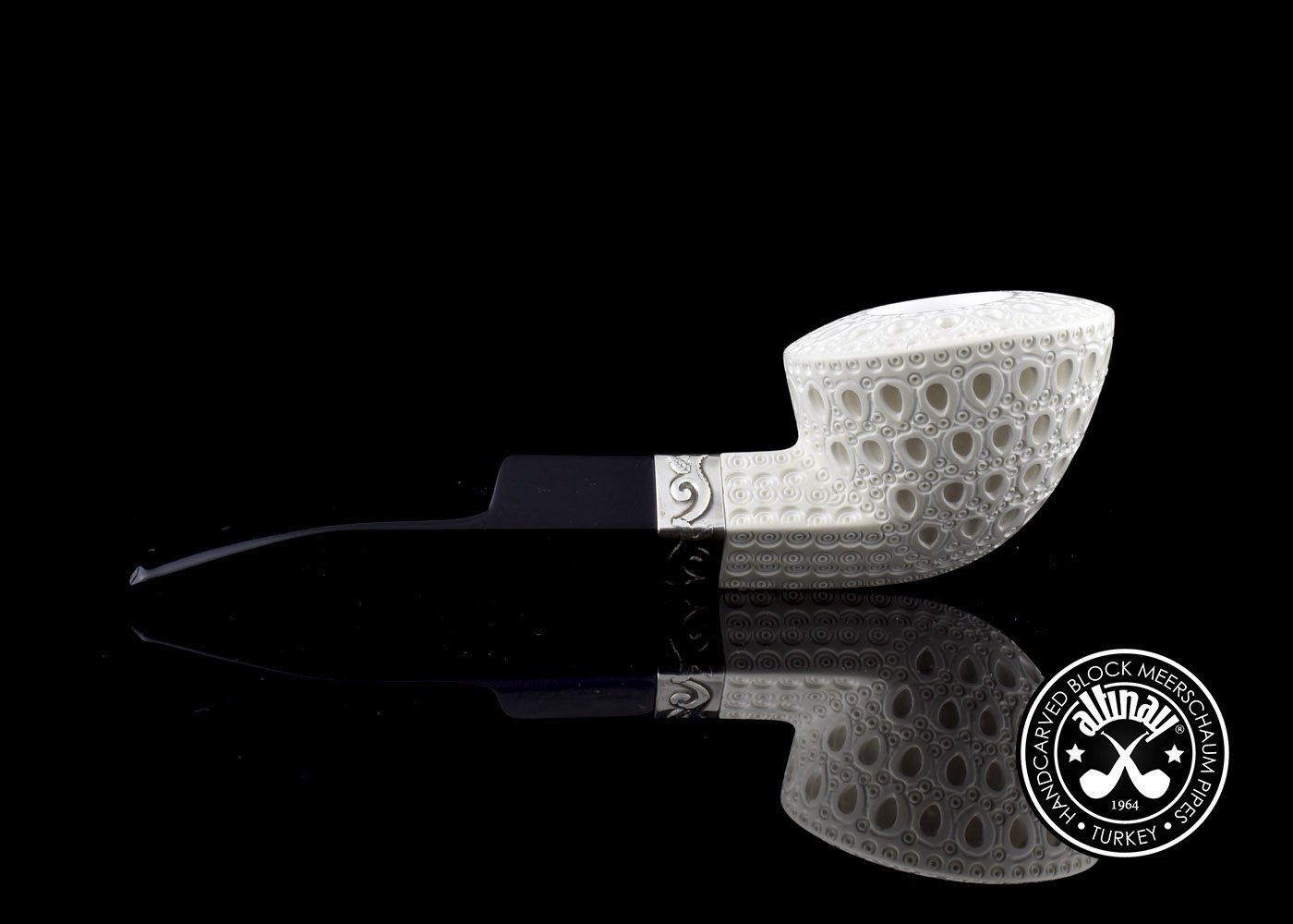 altinay-classic-dublin-meerschaumpfeife-glatt-handgeschnitzt image 4