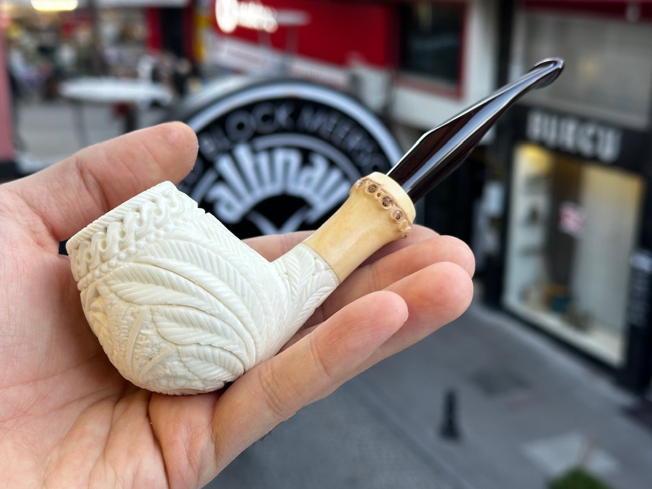 altinay-bamboo-brandy-meerschaumpfeife-drachenmotiv-bambus image 3