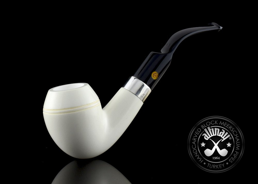 altinay-classic-rhodesian-meerschaumpfeife-silberband-2 image 1