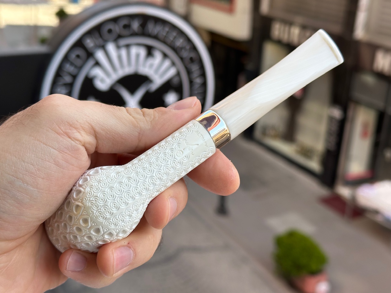 altinay-classic-dublin-meerschaumpfeife-silberband-glatt image 6