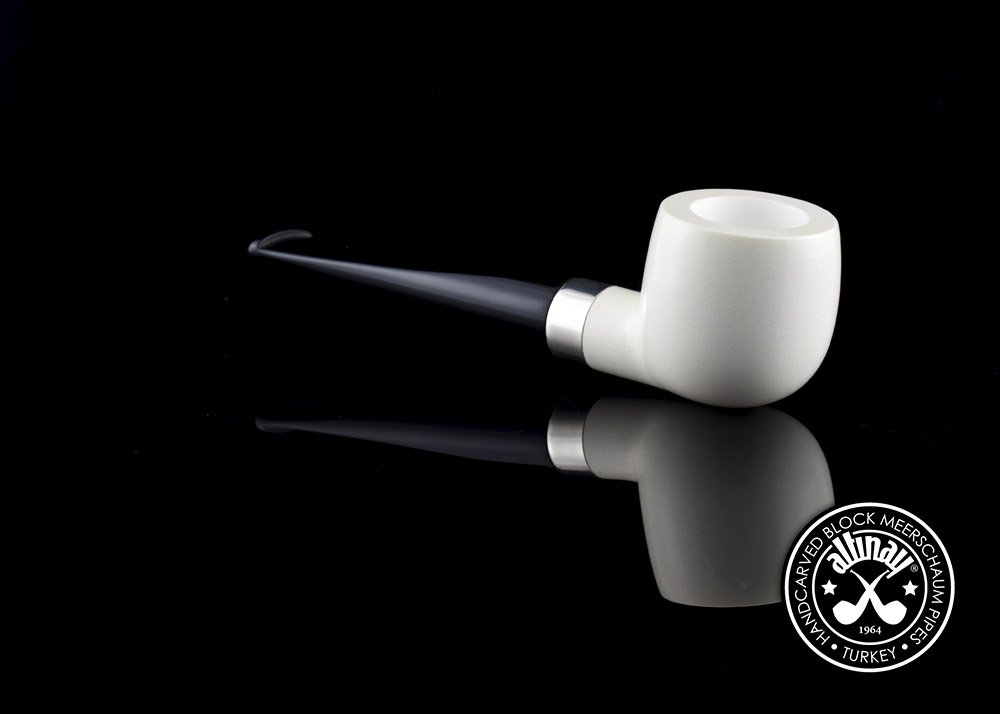 altinay-classic-pot-meerschaumpfeife-mit-silberband image 5