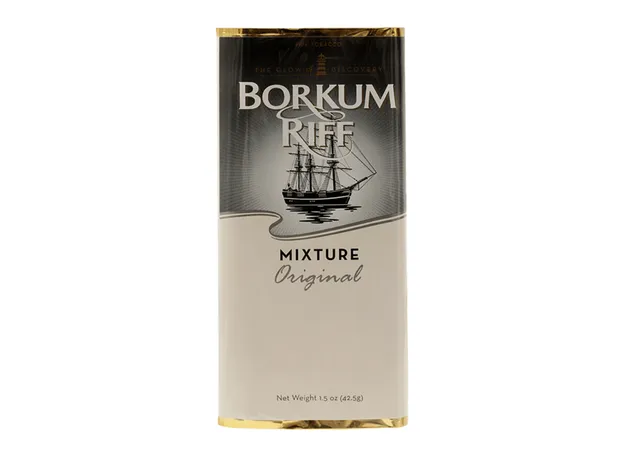borkum-riff-original-pfeifentabak-1-5oz-vanille-cavendish image 1