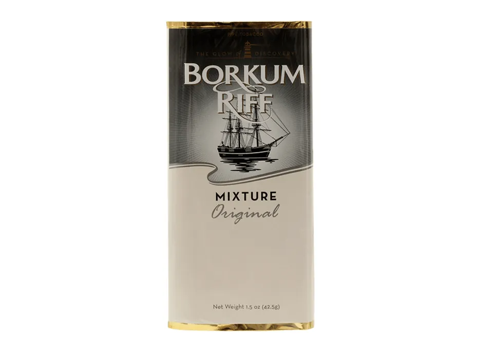 borkum-riff-original-pfeifentabak-1-5oz-vanille-cavendish image 1