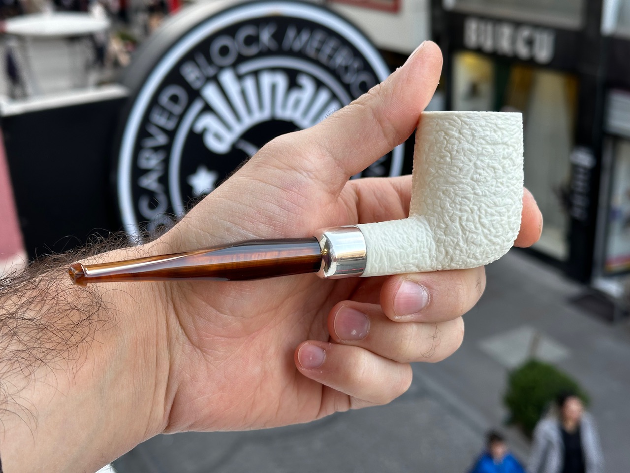 altinay-billiard-silver-army-meerschaumpfeife-natur image 3