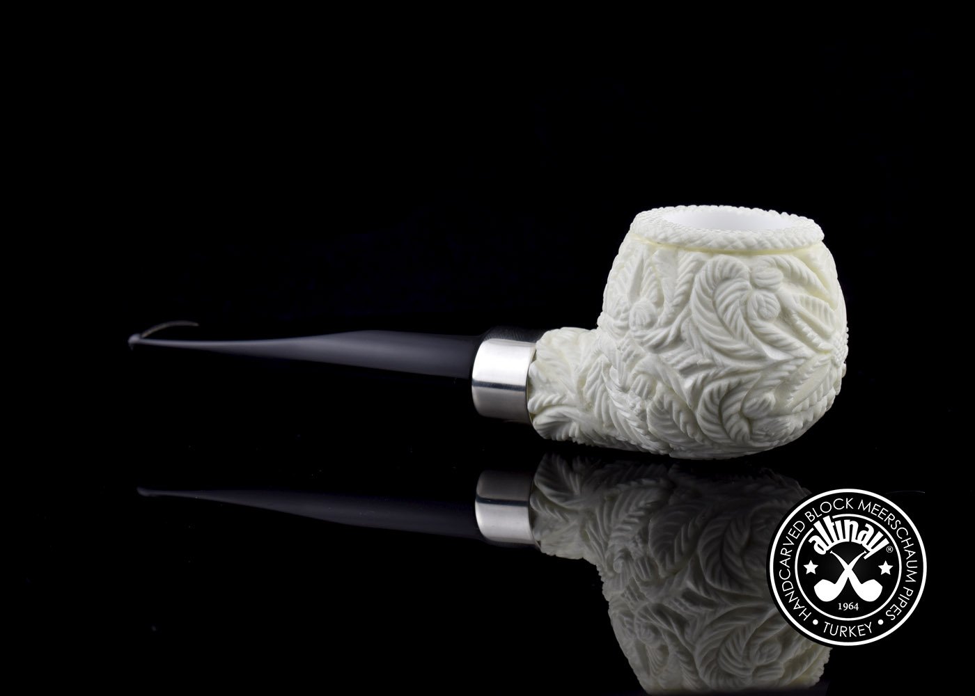 altinay-classic-tomato-meerschaumpfeife-mit-silberband image 5