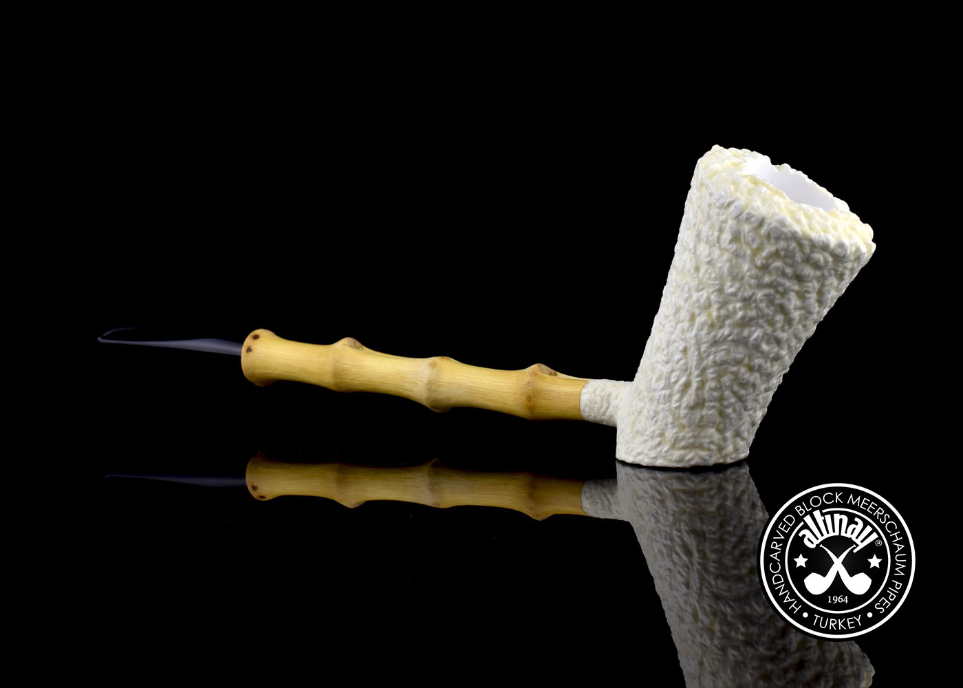 altinay-bamboo-cherrywood-meerschaumpfeife-pencil-shank image 4