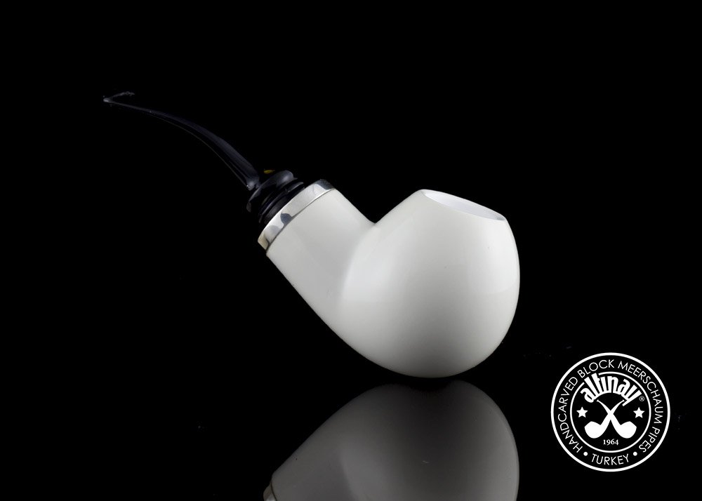 altinay-reverse-calabash-ball-meerschaumpfeife-25673-silber image 2