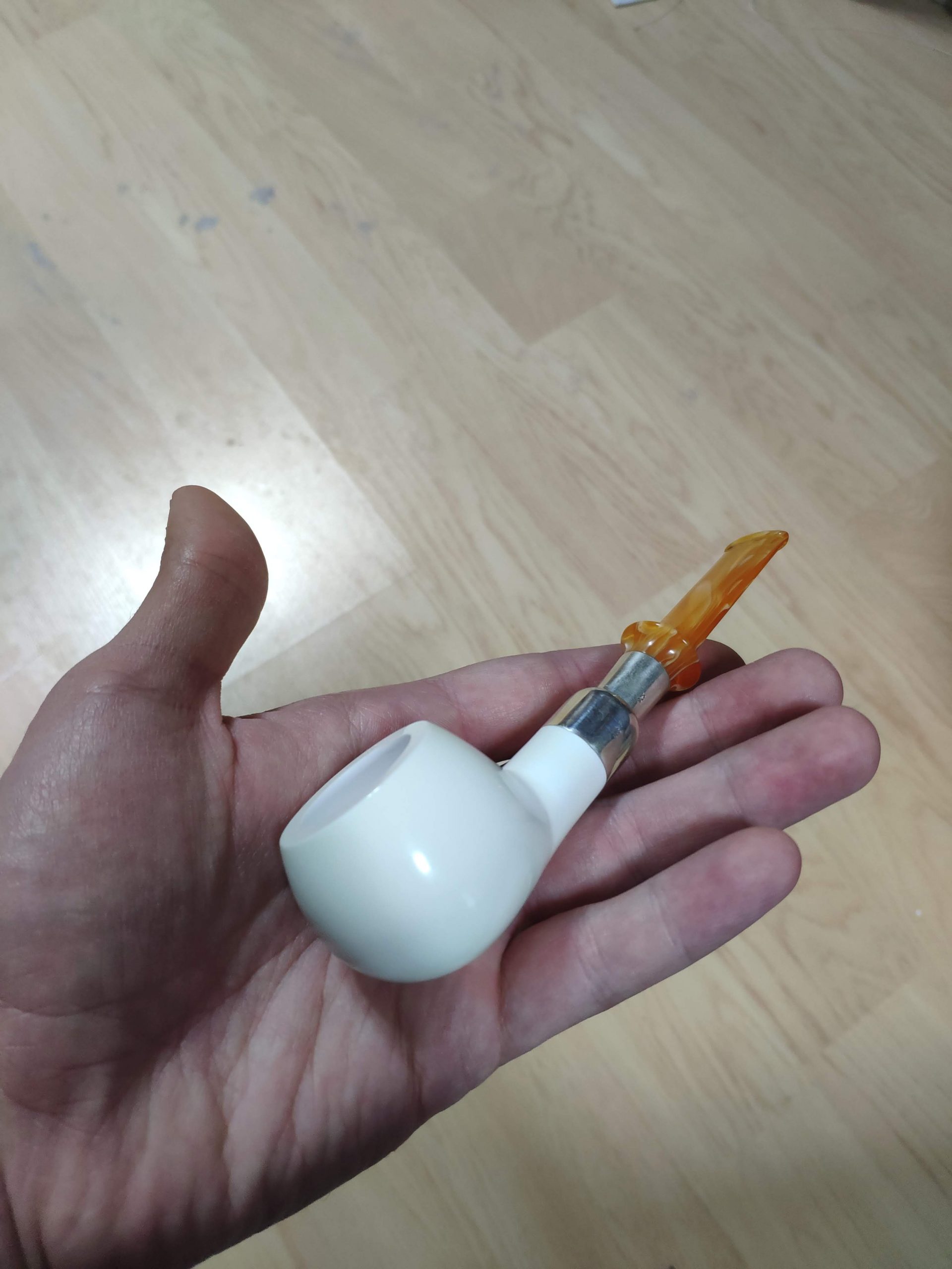 altinay-spigot-pot-meerschaumpfeife-silber image 1