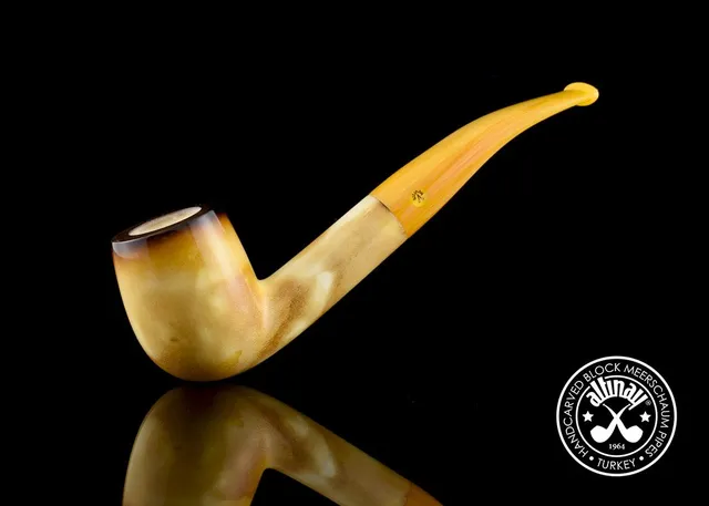 altinay-lee-van-cleef-calcined-half-bent-meerschaumpfeife-glatt image 1