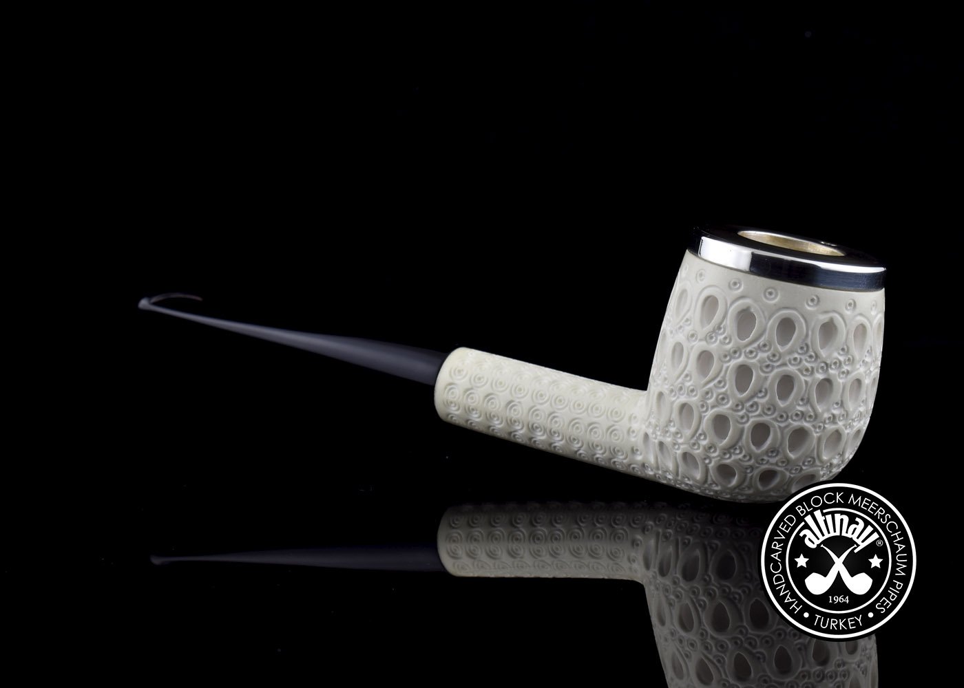 altinay-classic-top-silver-billard-meerschaumpfeife-glatt image 4