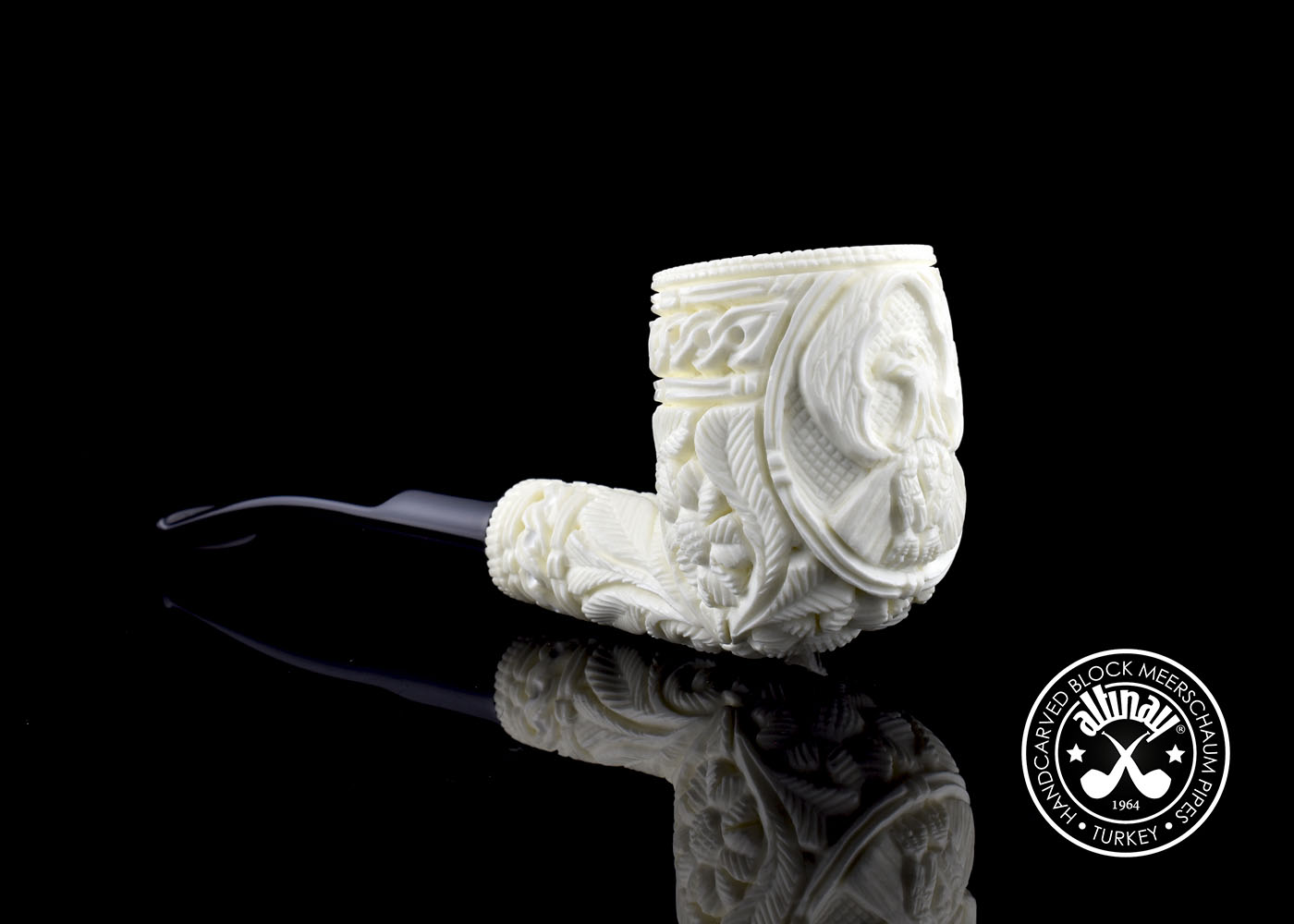 altinay-eagle-s-claw-bent-billiard-tabakpfeife-adler image 3