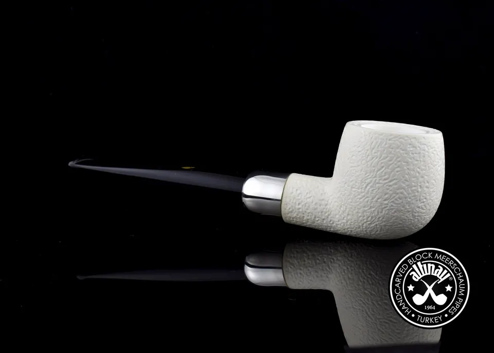 altinay-spigot-pot-silber-army-meerschaumpfeife image 1