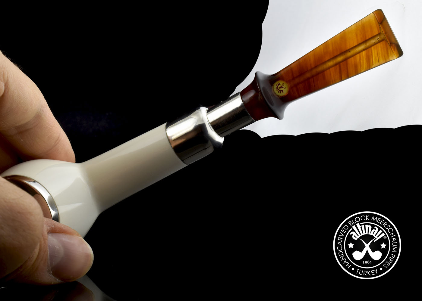 altinay-spigot-apple-meerschaumpfeife-silber-natur image 8