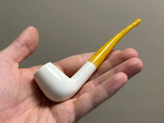 altinay-classic-billiard-meerschaumpfeife-glatt-natur-8 image 1