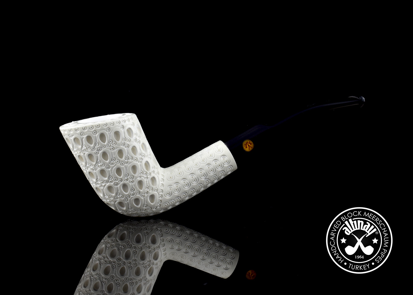 altinay-classic-latticed-meerschaumpfeife-geschnitzt image 2