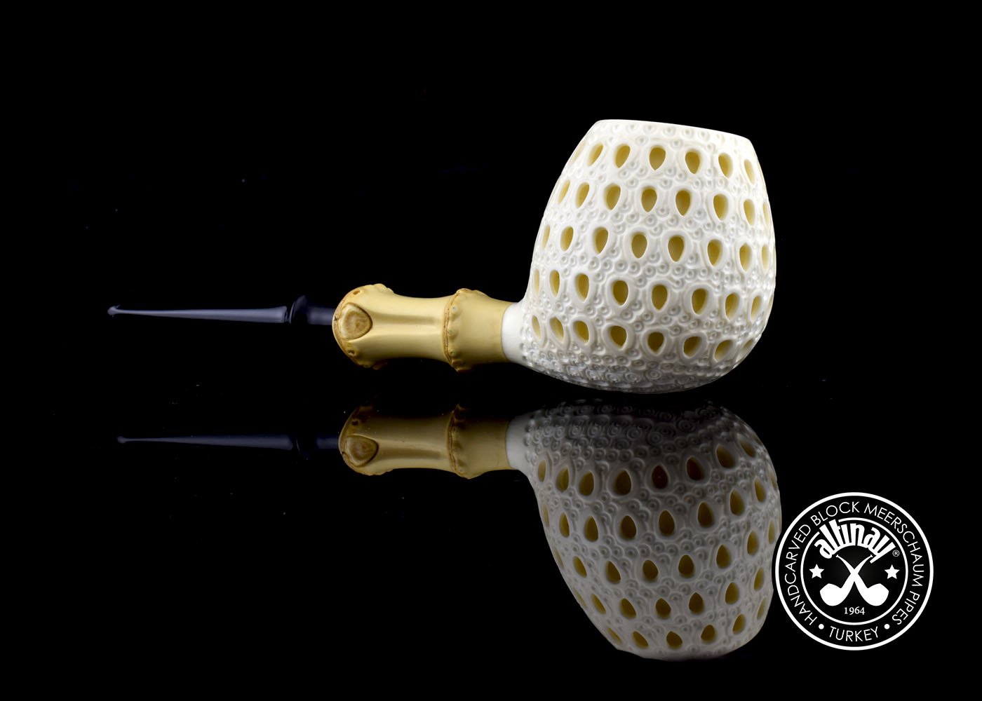 altinay-bamboo-apple-meerschaumpfeife-bambus-holm image 4