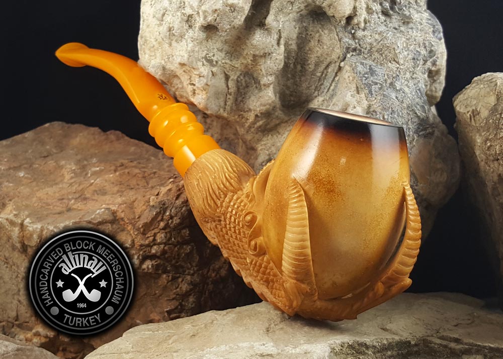 altinay-eagle-s-claw-meerschaumpfeife-figurenpfeife-kalziniert image 3