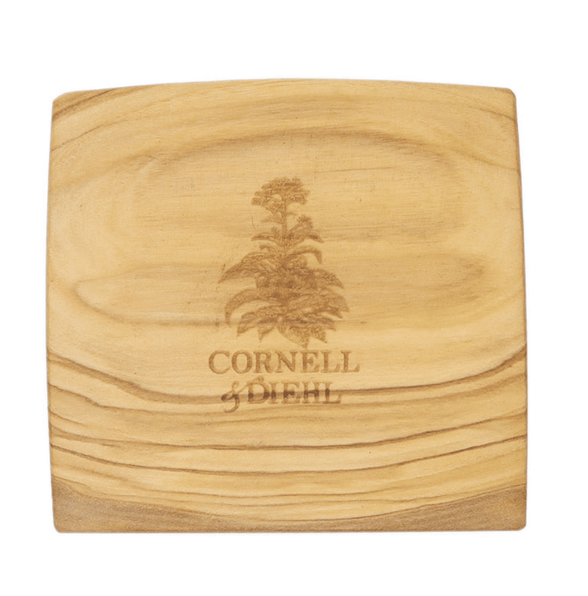 cornell-diehl-tabakteller-olivenholz-eckig image 3
