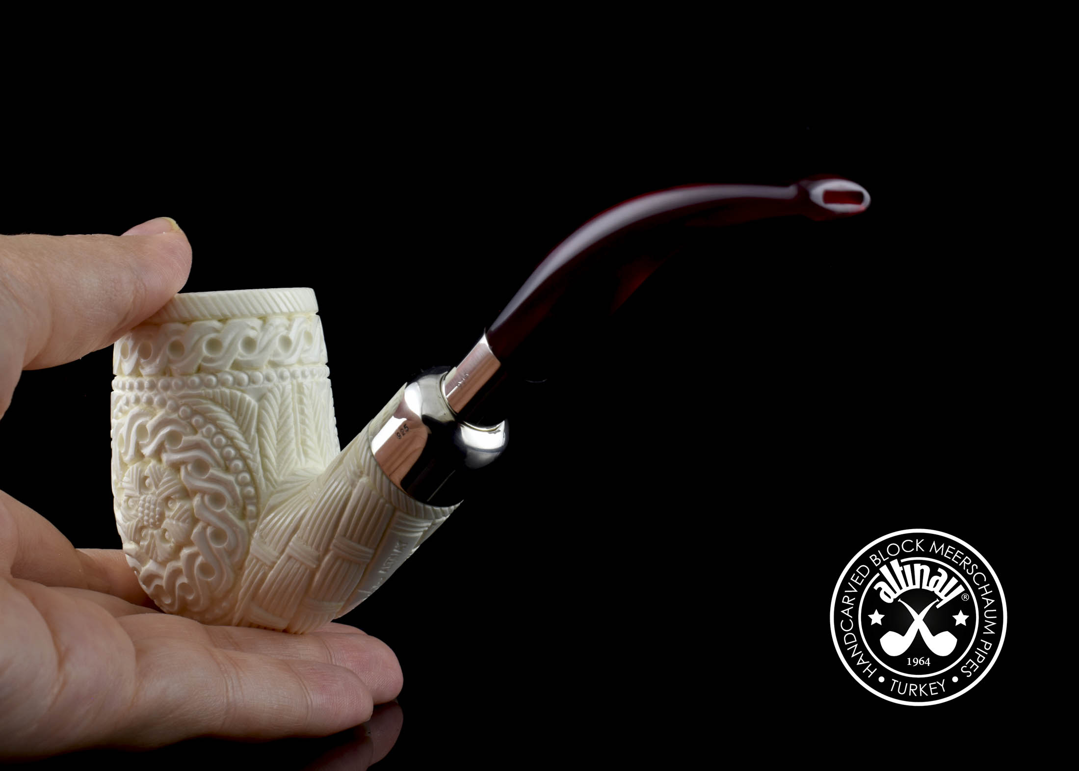 altinay-spigot-billiard-meerschaumpfeife-army-stecksystem image 7