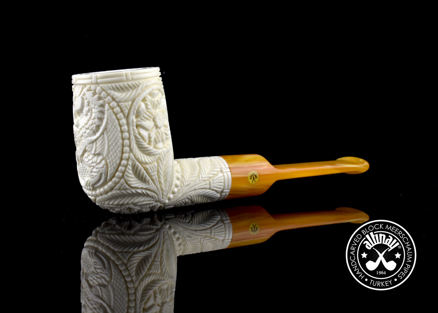 altinay-classic-billiard-tabakpfeife-drachenmotiv image 3