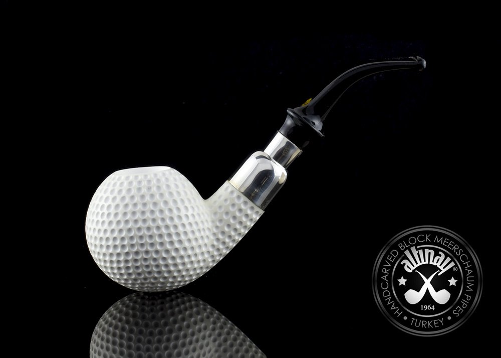 altinay-spigot-golf-23089-meerschaumpfeife-silber image 3