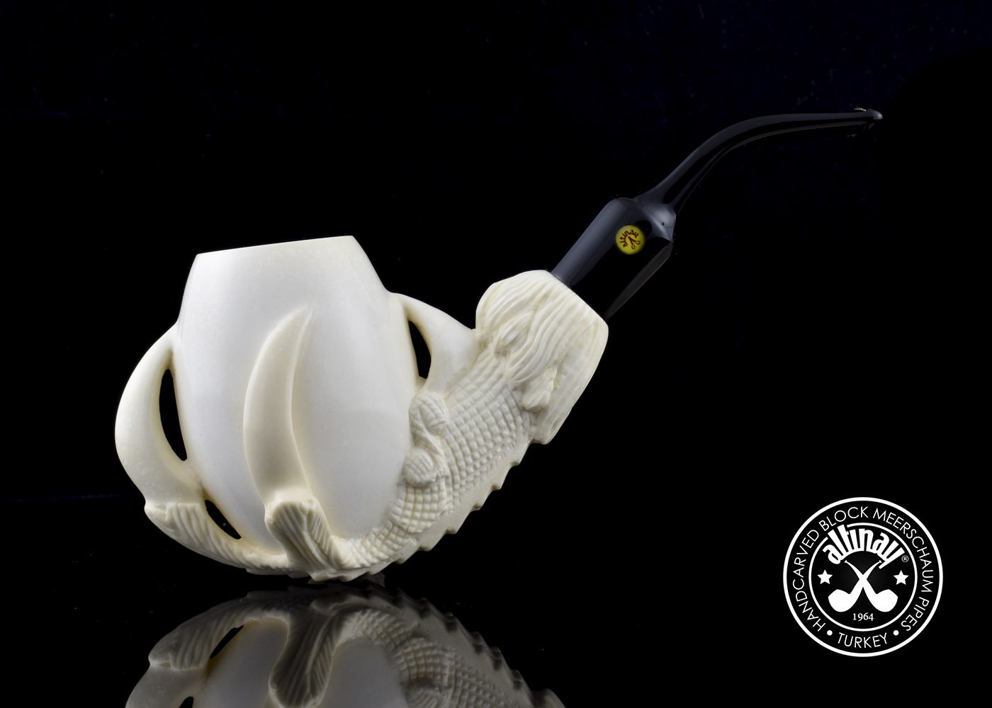 altinay-translucent-eagle-s-claw-meerschaumpfeife-transluzent image 2