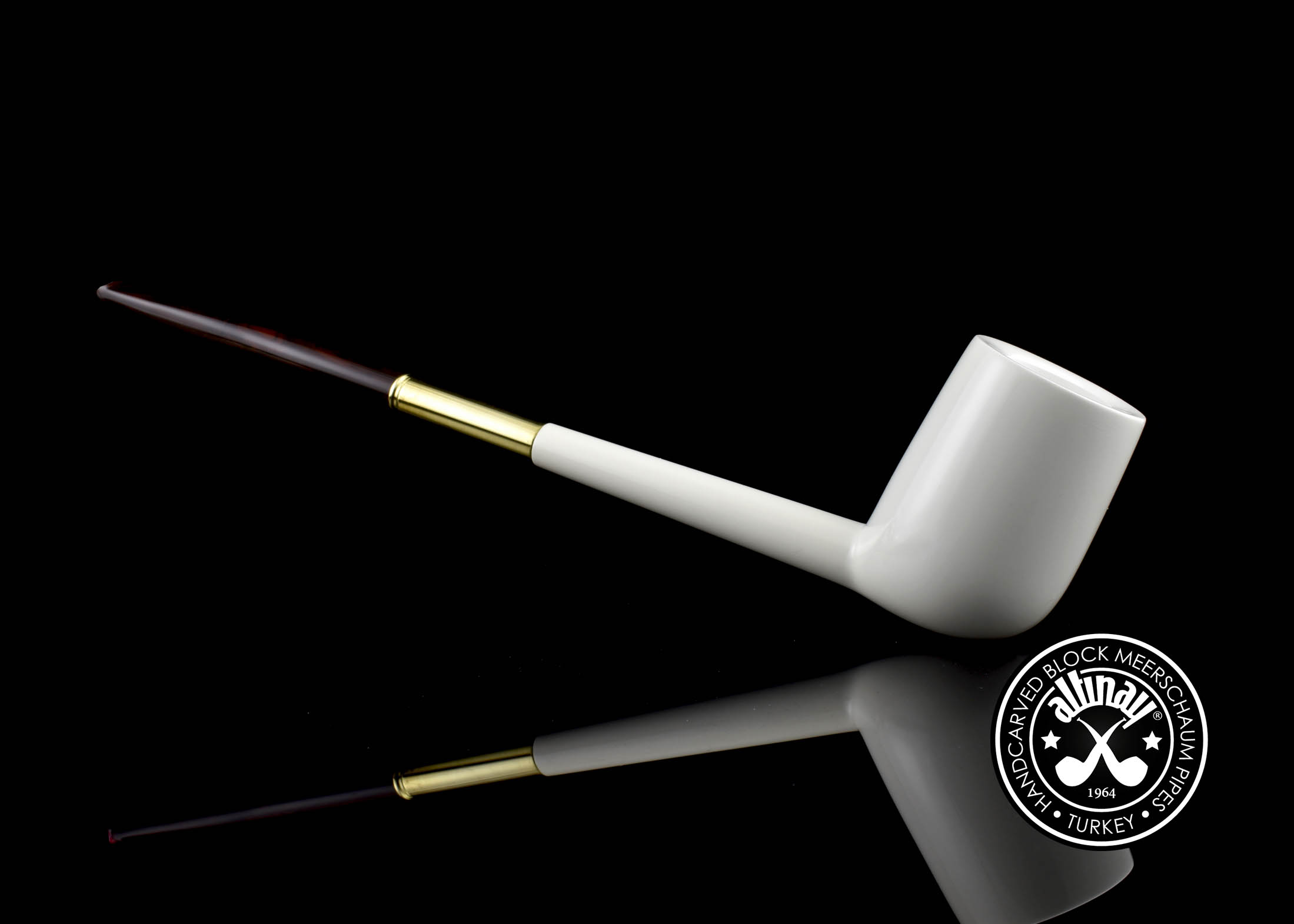 altinay-classic-bullet-shank-billiard-meerschaumpfeife-set-mit-etui image 5