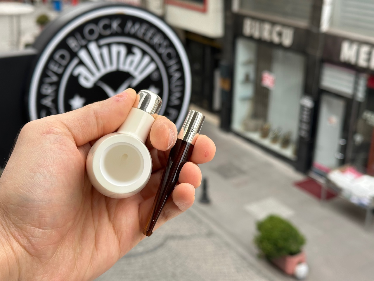 altinay-spigot-billiard-meerschaumpfeife-silber-spigot image 7