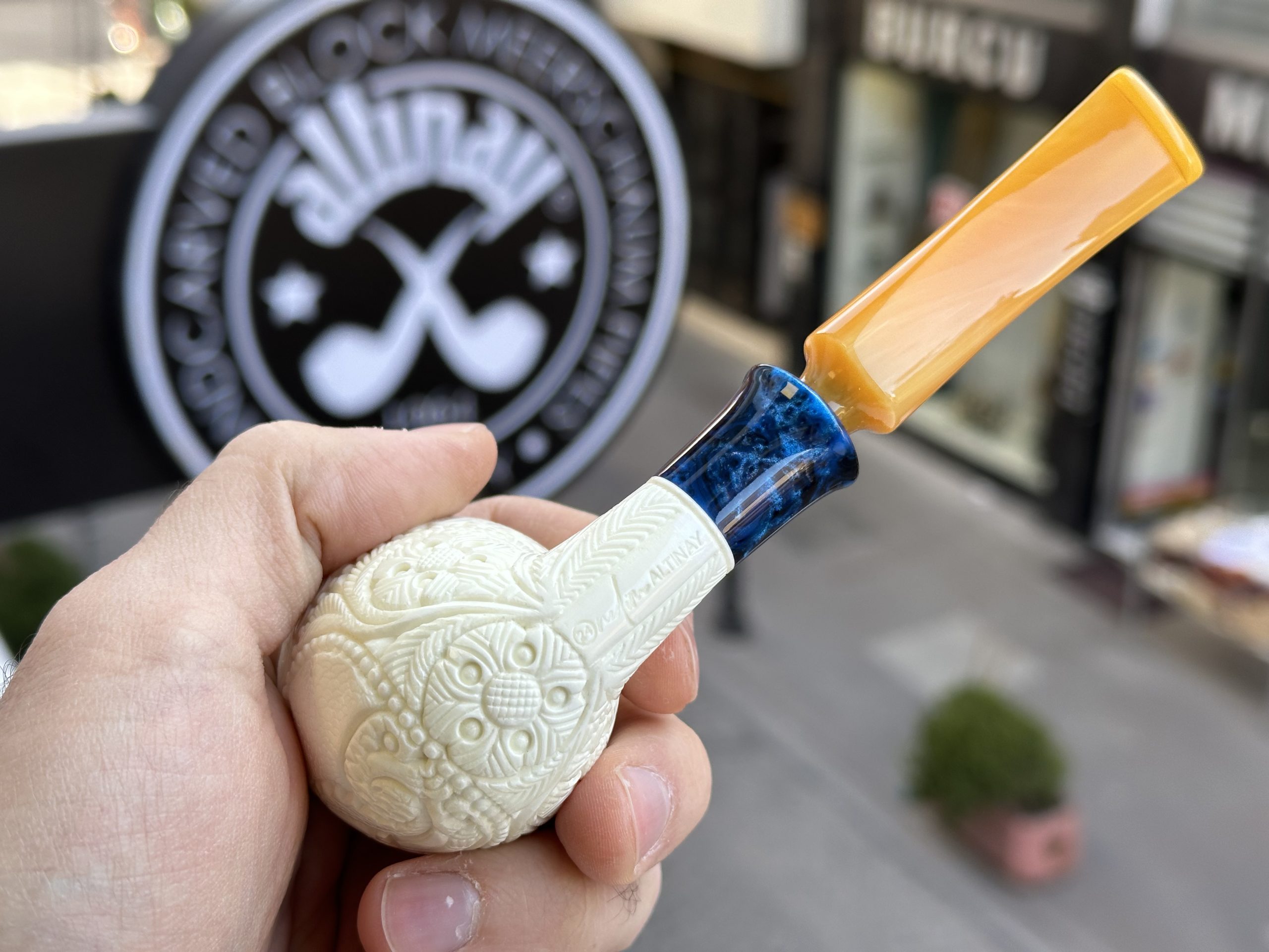 altinay-classic-dragon-dublin-meerschaum-pfeife-mit-resin-ring image 8