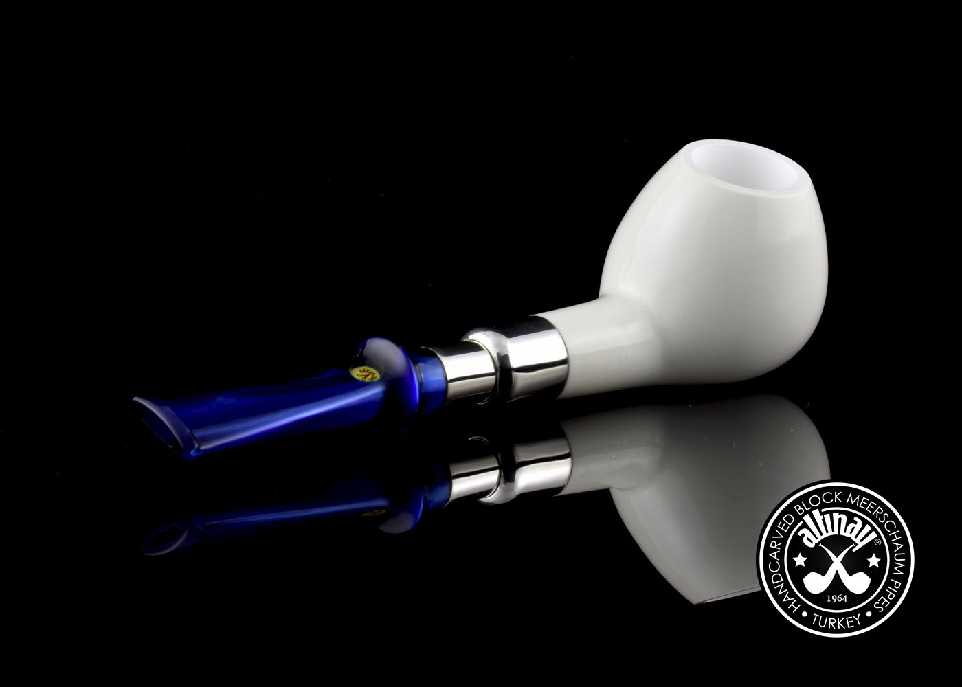 altinay-spigot-apple-meerschaumpfeife-silber-2 image 5