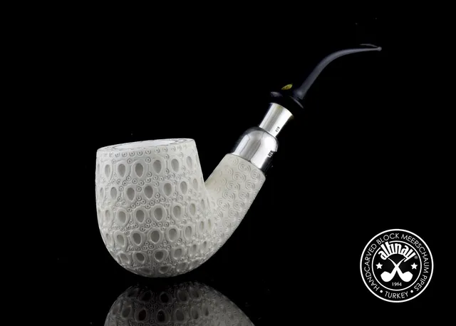 altinay-spigot-billiard-meerschaumpfeife-silber-spigo-2 image 1