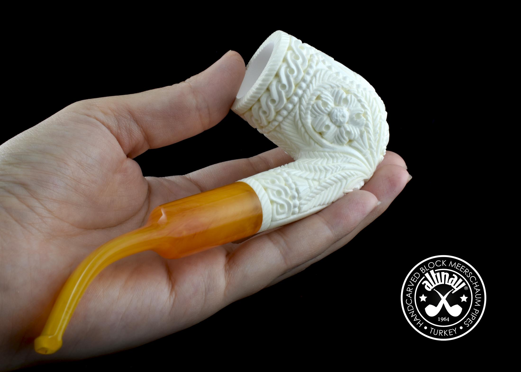 altinay-classic-billiard-drache-meerschaumpfeife-motiv image 8