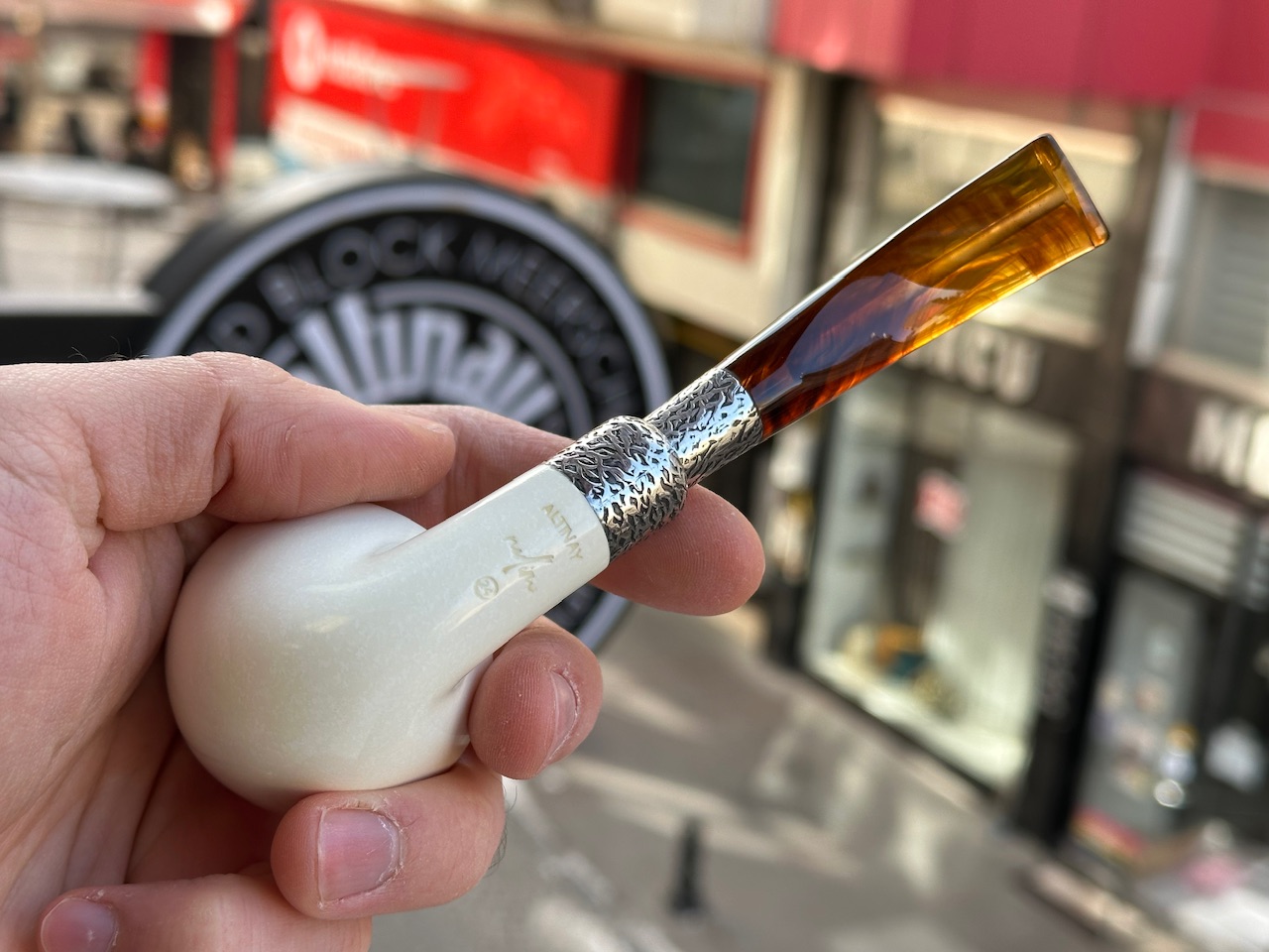 altinay-translucent-rhodesian-meerschaumpfeife-silber-spigot image 6