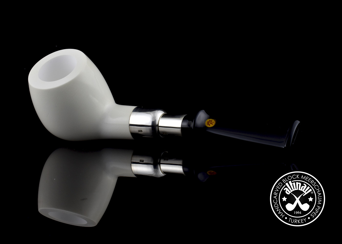 altinay-spigot-army-apple-meerschaumpfeife-silber-spigot-3 image 4